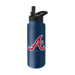 Atlanta Braves Logo Quencher Water Bottle