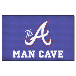 Atlanta Braves Man Cave Ulti-Mat Rug - 5ft. x 8ft.