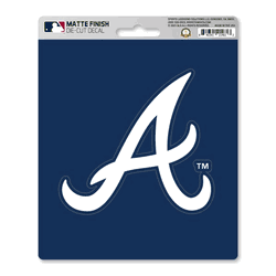 Atlanta Braves Matte Decal Sticker