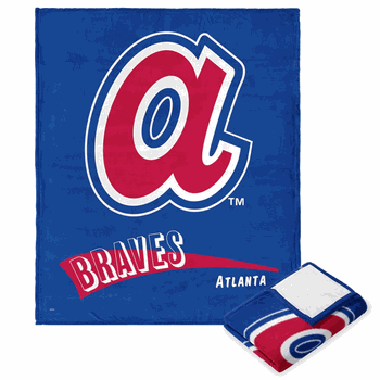 Atlanta Braves MLB CC Throwback Silk Touch Throw Blanket