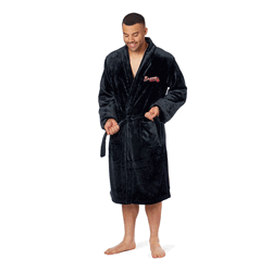 Atlanta Braves MLB L/XL Silk Touch Robe 26x47 Inches