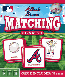 Atlanta Braves MLB Matching Game
