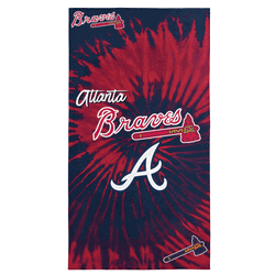 Atlanta Braves MLB Psychedelic Beach Towel 30 x 60 inches