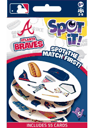 Atlanta Braves MLB Spot It! Game