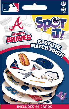 Atlanta Braves MLB Spot It! Game