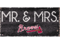 Atlanta Braves Mr. & Mrs. Sign