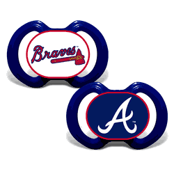 Atlanta Braves Pacifier 2-Pack