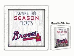 Atlanta Braves Saving for Tickets Money Box