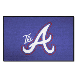 Atlanta Braves Starter Mat Accent Rug - 19in. x 30in.