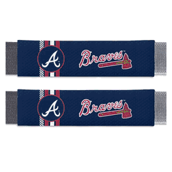 Atlanta Braves Team Color Rally Seatbelt Pad - 2 Pieces