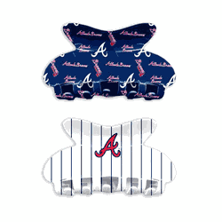 Atlanta Braves Team Hair Claw Set