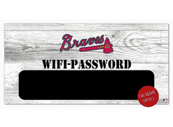 Atlanta Braves Wifi Password 6x12 Sign