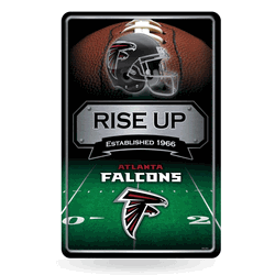 Atlanta Falcons  11" x 17" Home Decor Sign