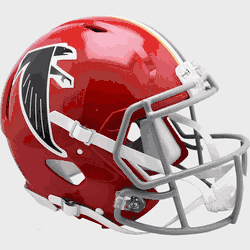 Atlanta Falcons 1966 to 1969  Authentic Speed Full Size Throwback Football Helmet