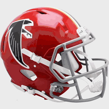 Atlanta Falcons 1966 to 1969  Authentic Speed Full Size Throwback Football Helmet