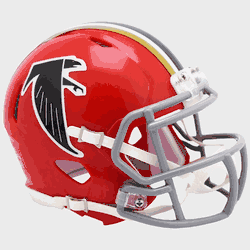 Atlanta Falcons 1966 to 1969 Riddell Mini Speed Throwback Helmet
