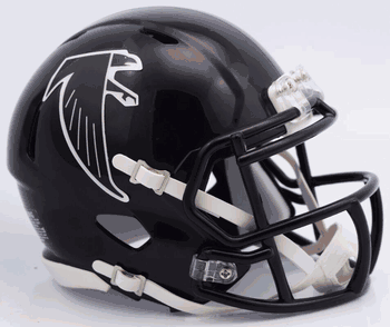 Atlanta Falcons 1990 to 1992 Riddell Mini Speed Throwback Helmet