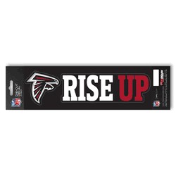 Atlanta Falcons 2 Piece Team Slogan Decal Sticker Set