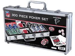 Atlanta Falcons 300pc Poker Set