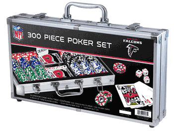 Atlanta Falcons 300pc Poker Set