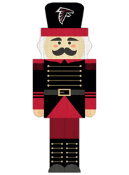 Atlanta Falcons 31" Nutcracker Leaner