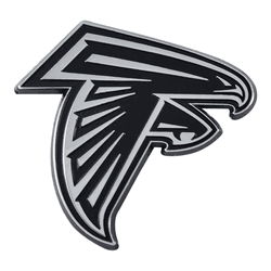 Atlanta Falcons 3D Chrome Metal Emblem