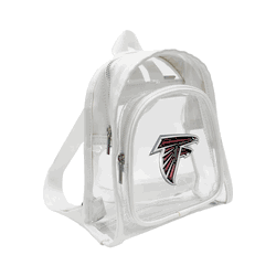Atlanta Falcons 3D Logo Clear Mini Backpack