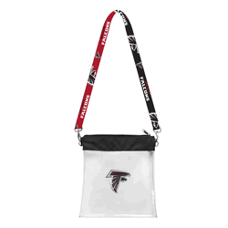 Atlanta Falcons 3D Logo Clear Satchelette