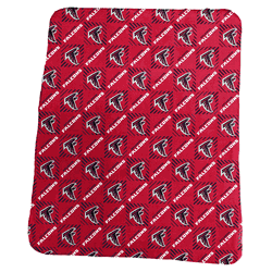 Atlanta Falcons 50x60 Repeating Pattern Fleece Throw