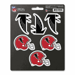 Atlanta Falcons 6 Count Mini Decal Sticker Pack