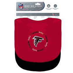 Atlanta Falcons Baby Bibs 2-Pack