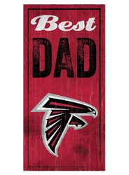 Atlanta Falcons Best Dad Sign