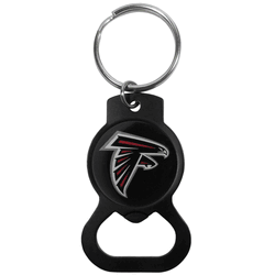 Atlanta Falcons Bottle Opener Key Chain, Black