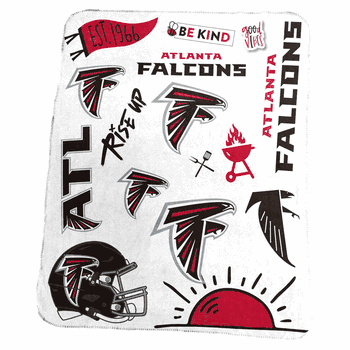 Atlanta Falcons Classic Native Fleece Throw