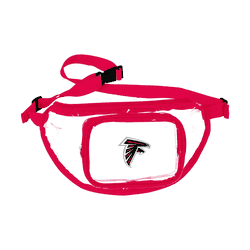 Atlanta Falcons Clear Fanny Pack