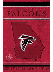 Atlanta Falcons Coordinates 17x26