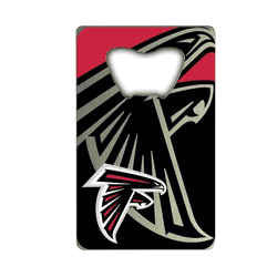 Atlanta Falcons Credit Card Style Bottle Opener - 2 x 3.25