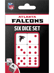 Atlanta Falcons NFL Dice Set