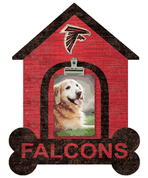 Atlanta Falcons Dog Bone House Clip Frame