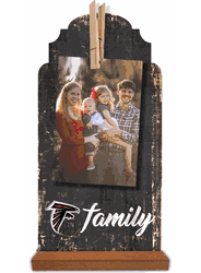 Atlanta Falcons Family Clothespin 6x12