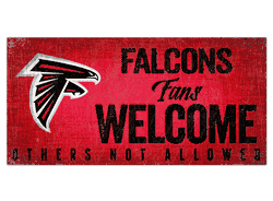 Atlanta Falcons Fans Welcome Sign