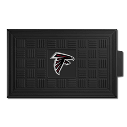 Atlanta Falcons Heavy Duty Vinyl Medallion Door Mat - 19.5in. x 31in.