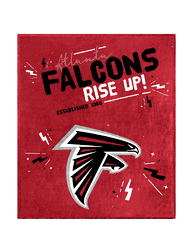 Atlanta Falcons HSN Plush Throw 60x70