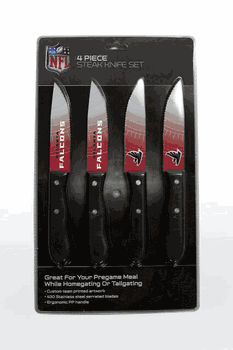 Atlanta Falcons Knife Set - Steak - 4 Pack