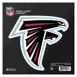 Atlanta Falcons Large Team Logo Magnet 10" (8.7329"x8.3078")