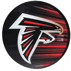 Atlanta Falcons Lenticular Flip Decals