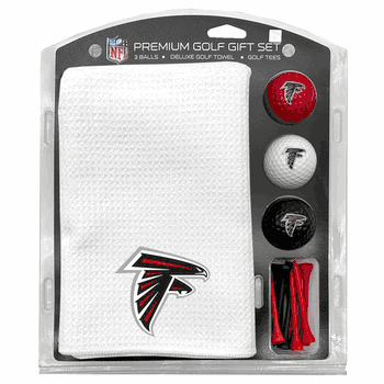 Atlanta Falcons Microfiber Towel Gift Set - 16 x 40 (White)
