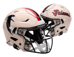 Atlanta Falcons NFL Full Size SPEEDFLEX Authentic Speed Football Helmet RETRO