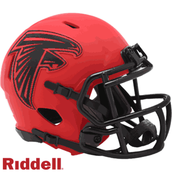 Atlanta Falcons NFL Mini Speed Football Helmet RAVE