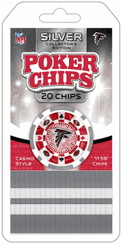 Atlanta Falcons NFL Poker Chips 20pc